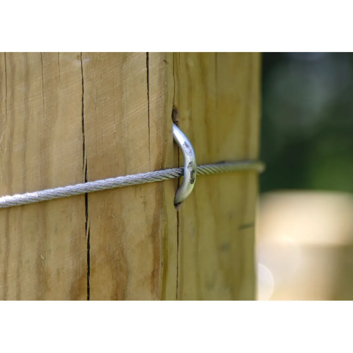 Krampennagel 47 x 3,8 mm verzinkt 50 Stück