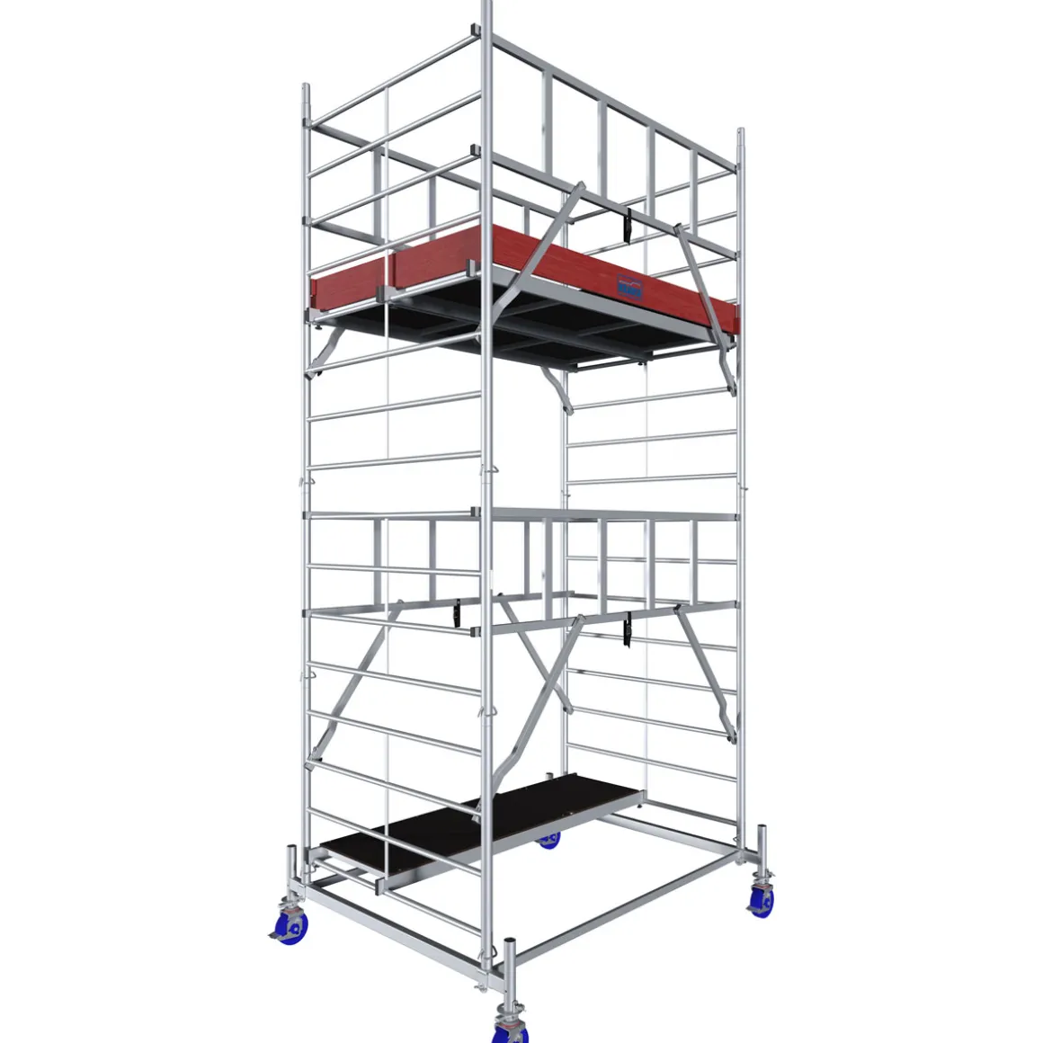 Krause PROTEC XXL ALU-FAHRGERÜST BREITAUFBAU 2,00 x 1,20 M AH 5,30 M