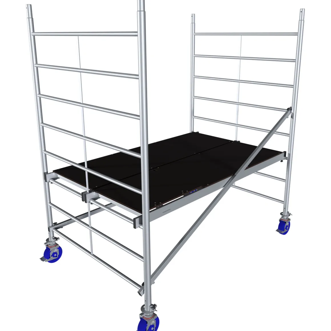 Krause PROTEC XXL ALU-FAHRGERÜST BREITAUFBAU 2,00 x 1,20 M AH 2,90 M