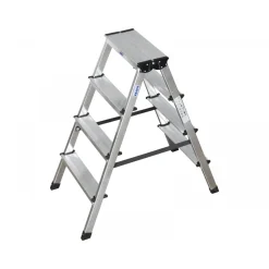 Krause Stufen-Doppelleiter Dopplo 2 x 4 Stufen