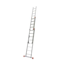 Krause Vielzweckleiter Tribilo 3 x 8 Sprossen mit Treppenfunktion