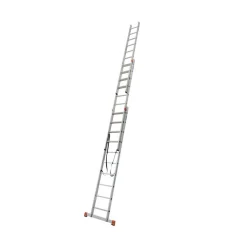 Krause Vielzweckleiter Tribilo 3 x 10 Sprossen mit Treppenfunktion