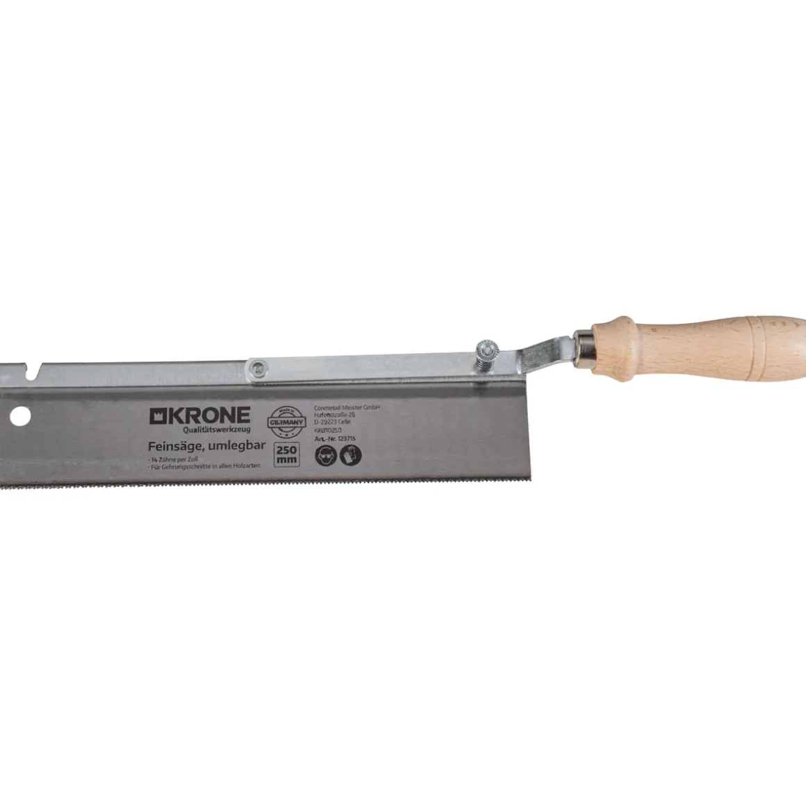 Krone Feinsäge umlegbar