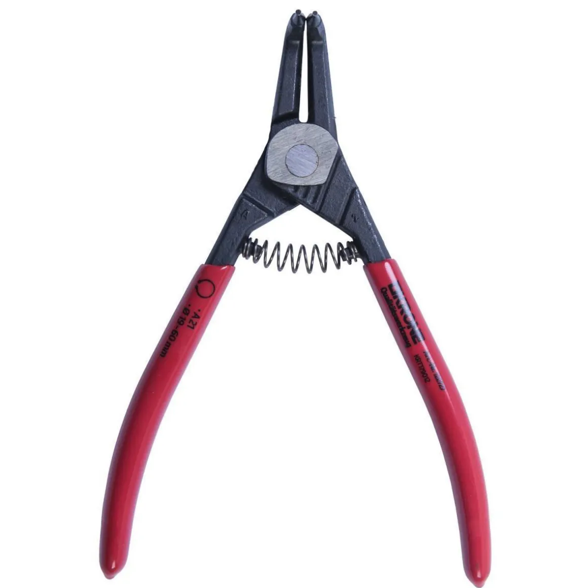 Krone Sicherungsring-Zange gebogen 18 cm