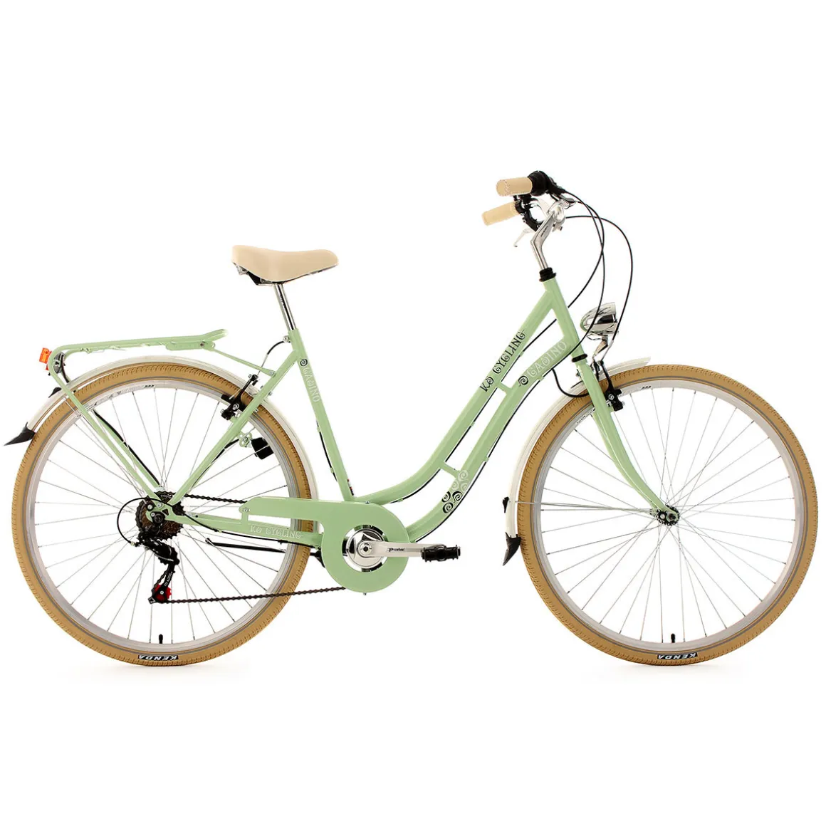 KS Cycling Cityrad Casino 6-Gänge 53 cm grün