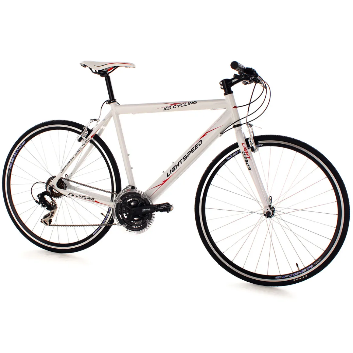 KS Cycling Fitnessbike Lightspeed 56 cm weiß