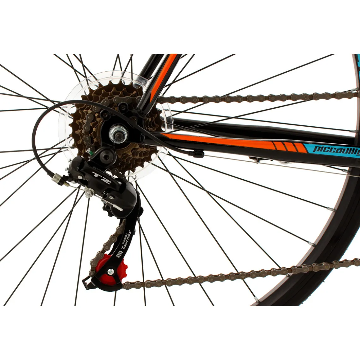 KS Cycling Rennrad Piccadilly 59 cm schwarz-orange