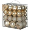 Kugelset 4-8cm Creamy Gold