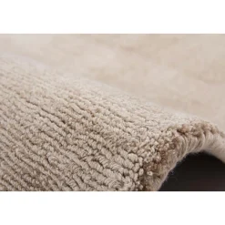 Kurzflorteppich „Luxury 110“ Elfenbein/Taupe, 80x150cm
