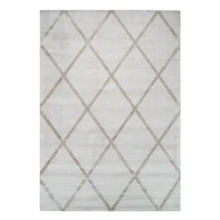 Kurzflorteppich „Luxury 210“ Elfenbein/Taupe, 160x230cm