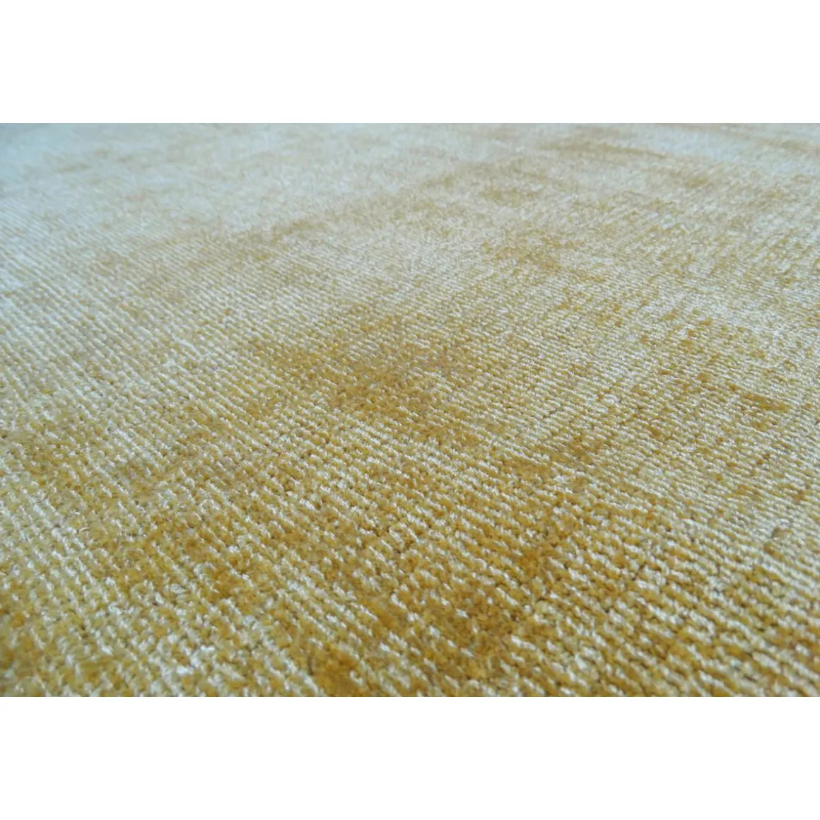 Kurzflorteppich „Luxury 110“ Gelb, 120x170cm
