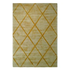Kurzflorteppich „Luxury 210“ Gelb, 120x170cm