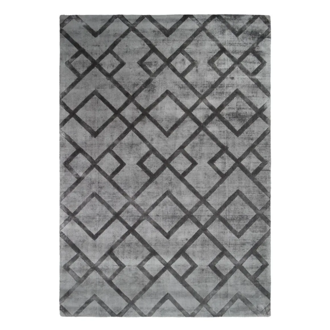 Kurzflorteppich „Luxury 310“ Grau/Anthrazit, 200x290cm