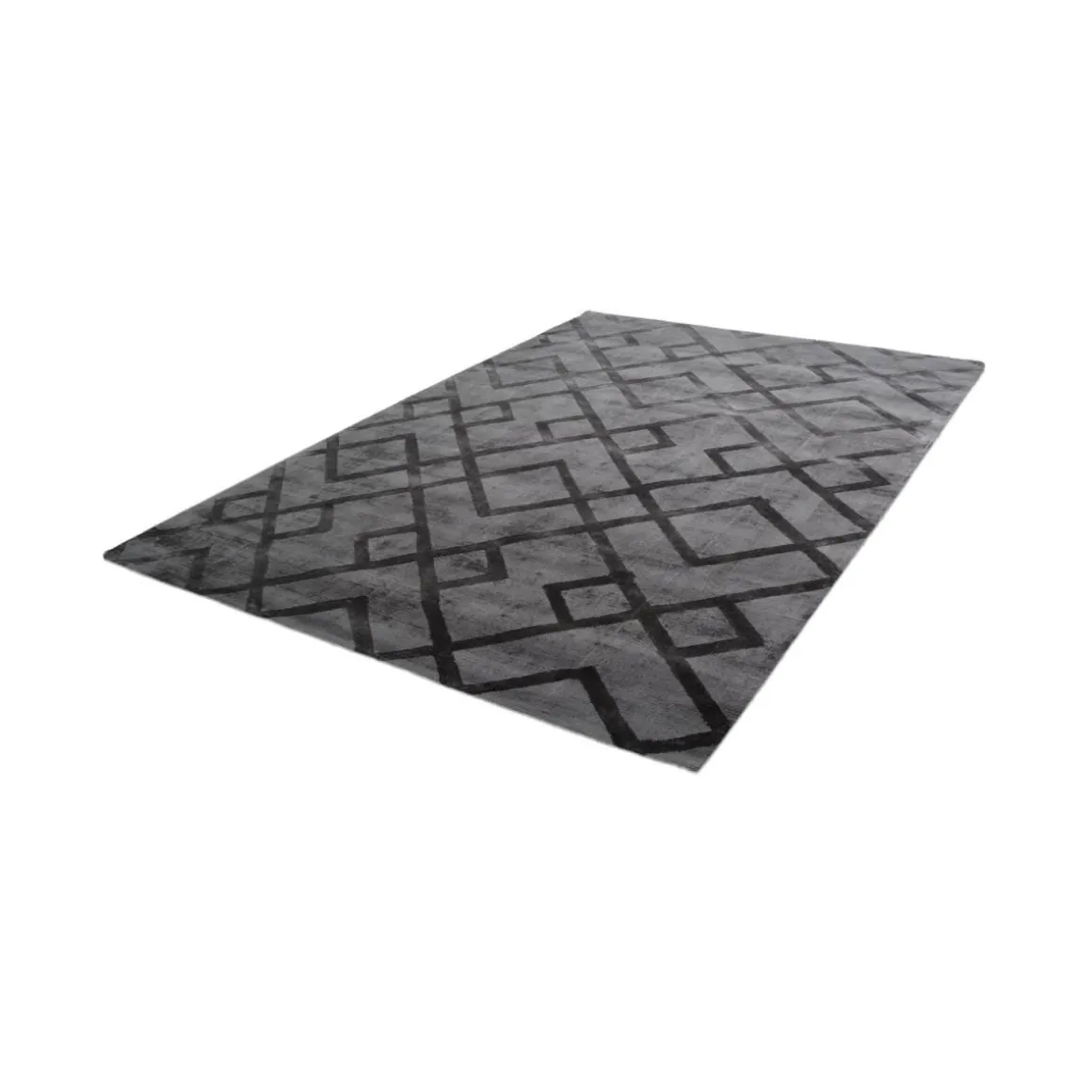 Kurzflorteppich „Luxury 310“ Grau/Anthrazit, 200x290cm