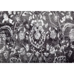 Kurzflorteppich Vintage 8404 grau