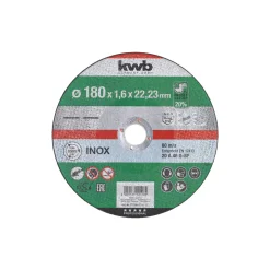 kwb Akku Top Dünnschnitt-Trennscheibe 180 x 1,6 mm