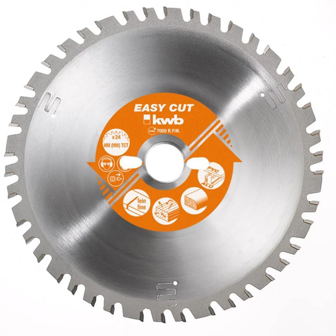 kwb Kreissägeblätter Easy Cut für Bau- und Tischkreissägen Durchmesser 315 mm