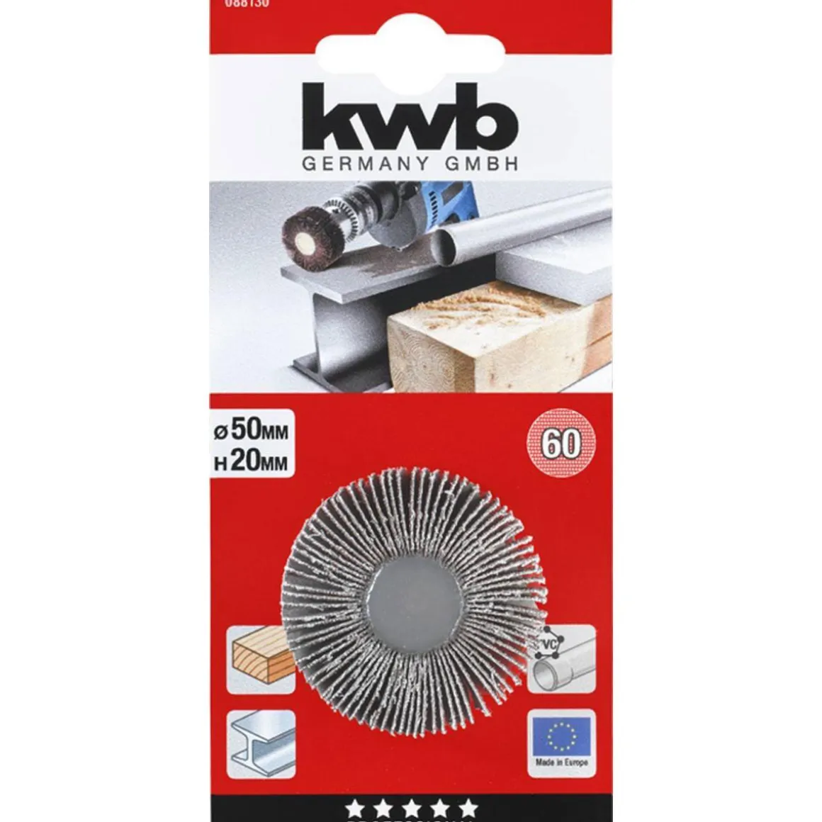 kwb Lamellenschleifer Durchmesser 50 mm