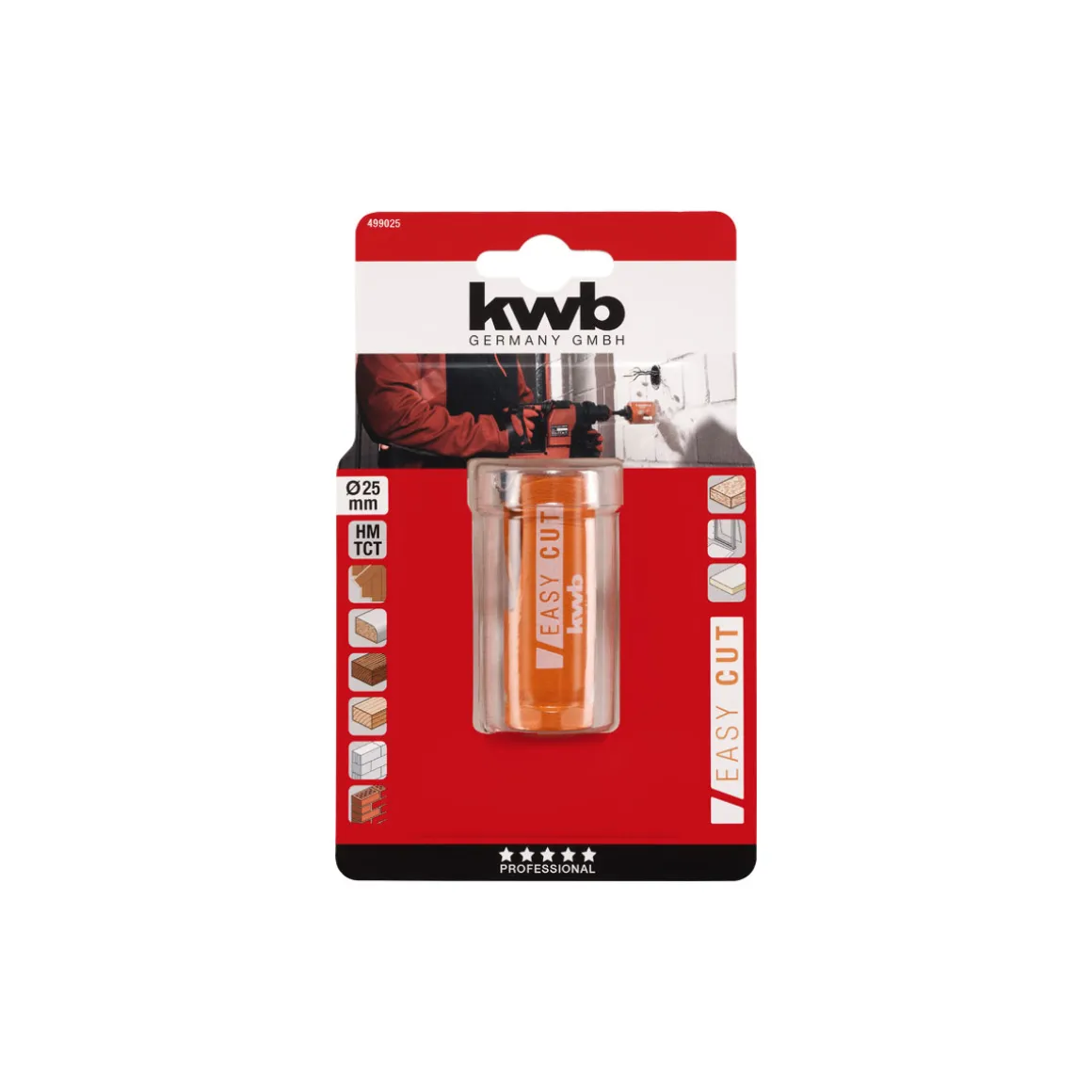 kwb Lochsäge Easy Cut Durchmesser 25 mm