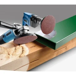 kwb Schleifscheiben Quick-Stick Holz und Metall Durchmesser 115 mm K120