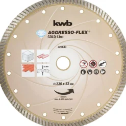 kwb Trennscheiben Aggreso-Flex Gold-Line Diamant Durchmesser 230 mm