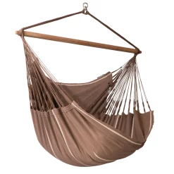 La Siesta Kingsize Hängestuhl Habana Chocolate Bio-Baumwolle