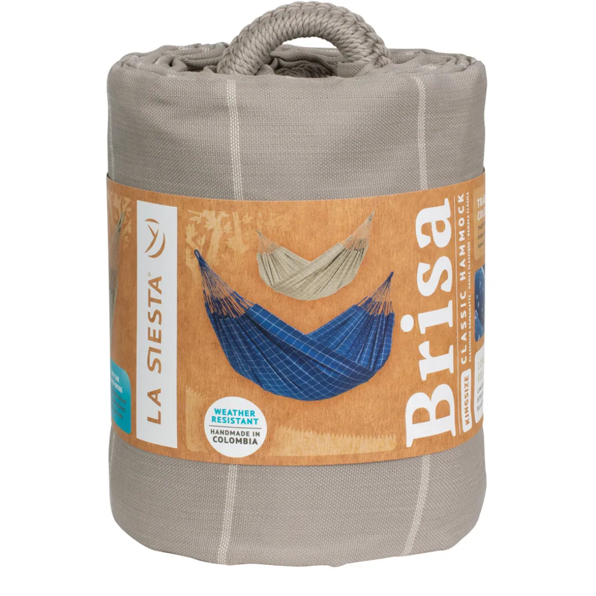 La Siesta Kingsize-Hängematte Brisa Vanilla Wetterresistent