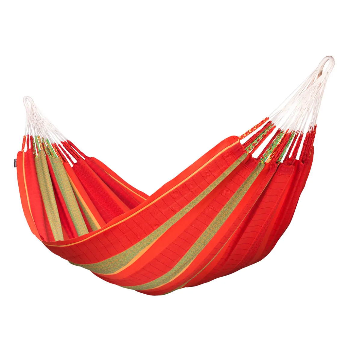 La Siesta Kingsize-Hängematte Flora Chilli Baumwolle
