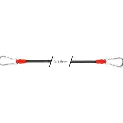 LAS 10350 Gepäckarm mit Karabinerhaken