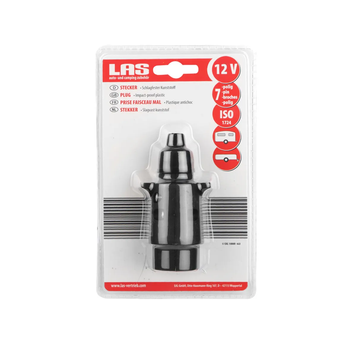 LAS 10000 Stecker 7-polig aus Kunststoff