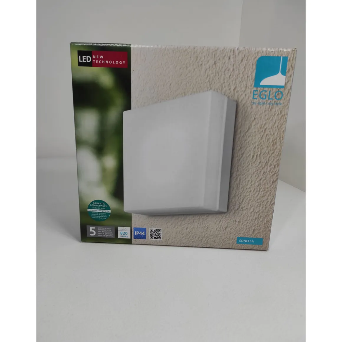 LED-Außenwandleuchte Sonella weiß