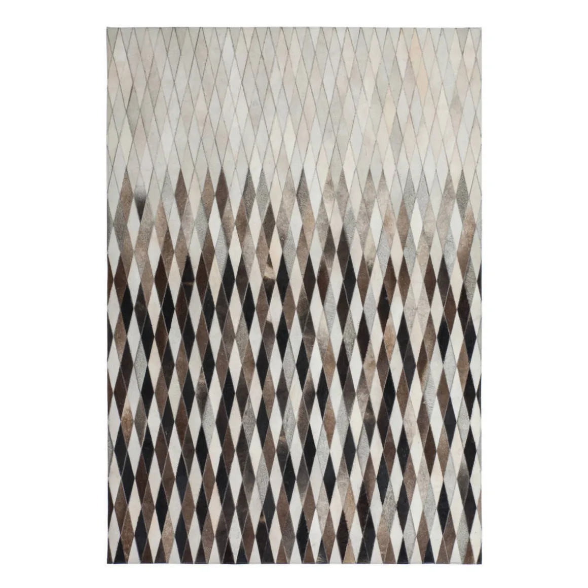 Lederteppich „Lavish 510“, grau