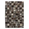 Lederteppich „Lavish 410“, grau