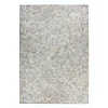Lederteppich „Rocket 110“ Grau/Silber, 80x150cm