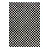 Lederteppich „Rocket 210“ Silber/Grau, 160x230cm