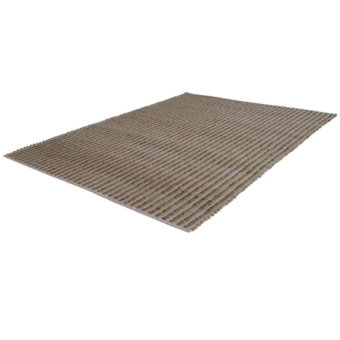 Lederteppich Spark 210 elfenbein/Chrom
