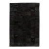 Lederteppich Voila 100 schwarz