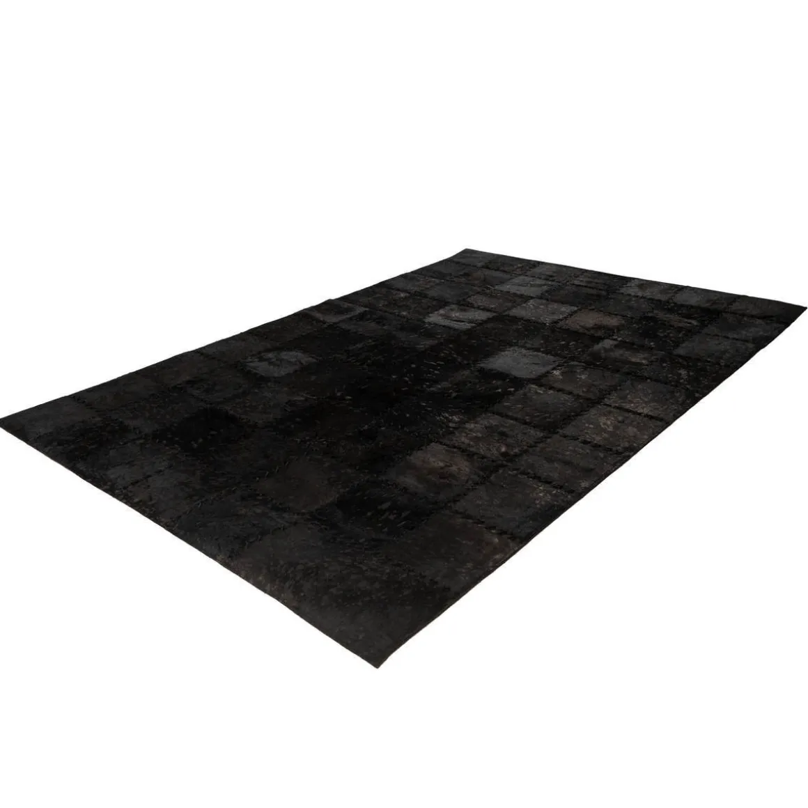 Lederteppich Voila 100 schwarz