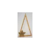 LED-Holztanne mit Stern 20 LEDs