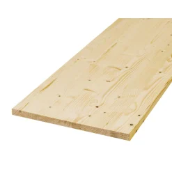 Leimholz Naturwuchs 80 x 40 x 2,8 cm