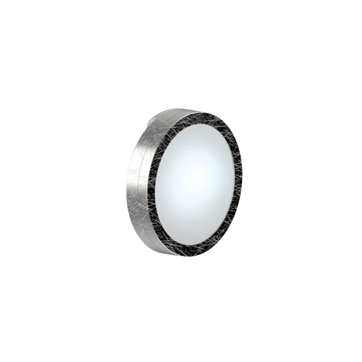 Lightme Badleuchte Aqua IP 44 Blattsilber rund