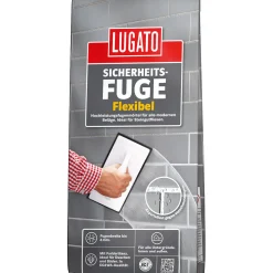Lugato Sicherheitsfuge flexibel 1kg anthrazit