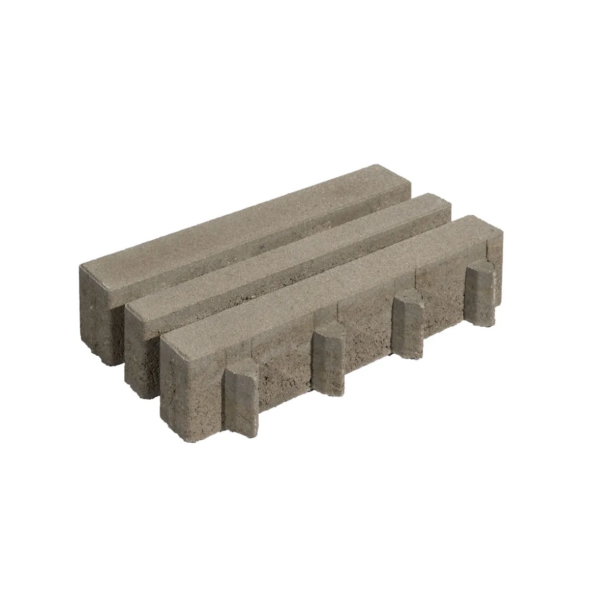 Lusit ECO City40x20x8 cm, Grau mit Microfase
