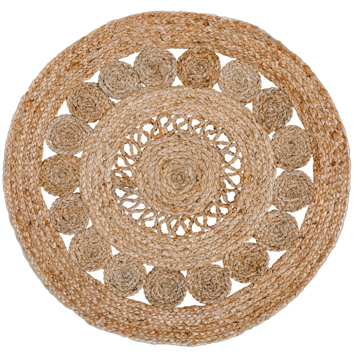 Luxor living Teppich Balo 80 cm rund