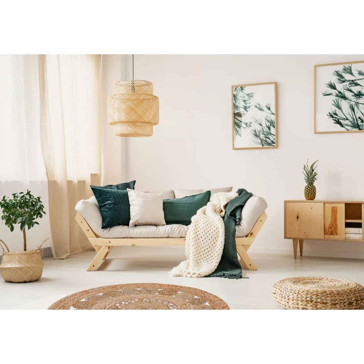 Luxor living Teppich Balo 80 cm rund
