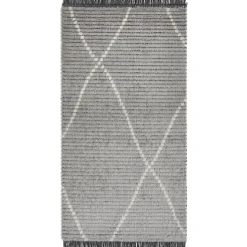 Luxor living Teppich Ovada hellgrau 80 x 150 cm