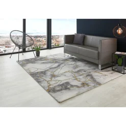 Luxor living Teppich Pico 120x170cm grau-gold