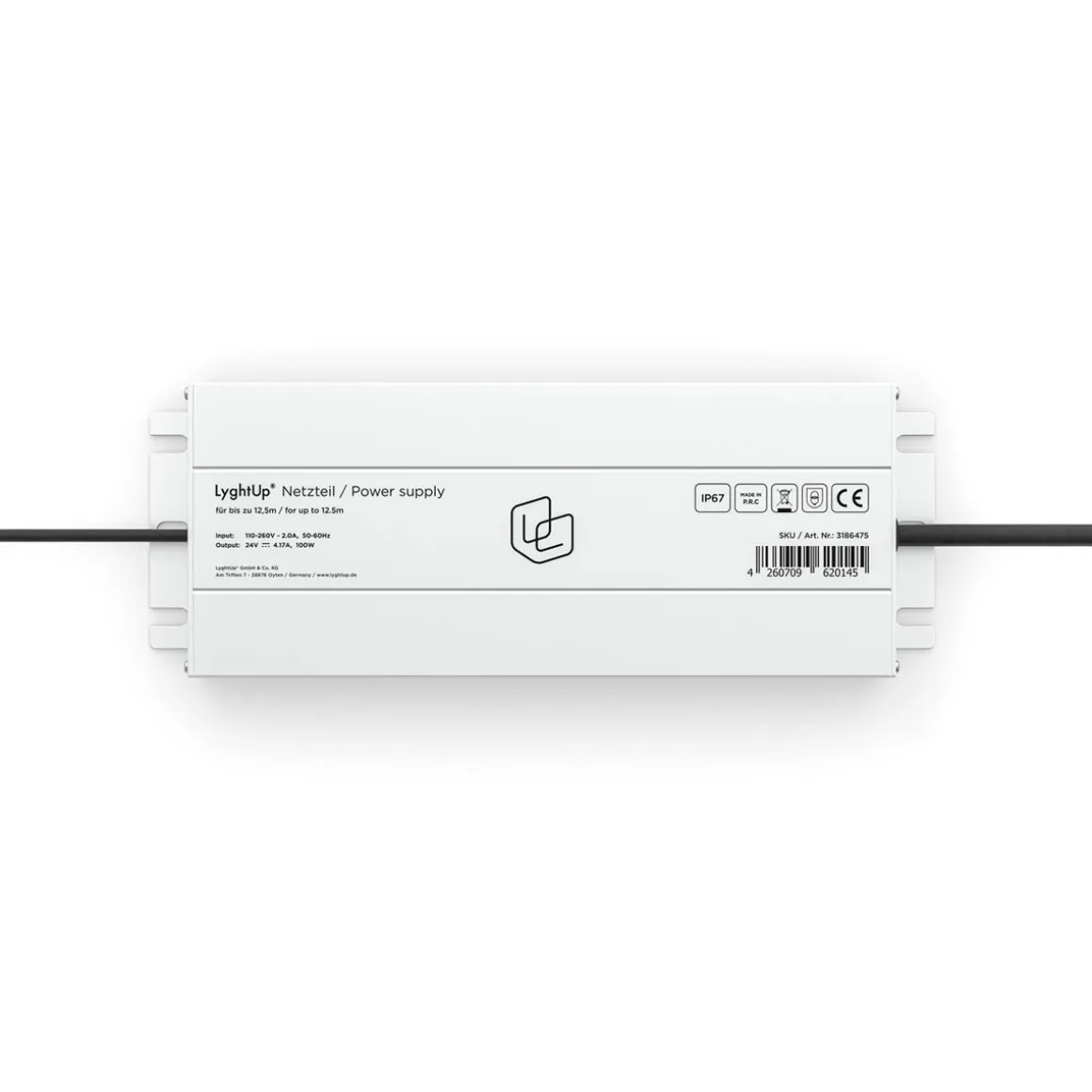 LyghtUp LED-Netzteil bis zu 12,5 m