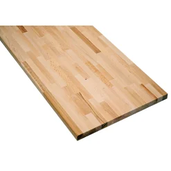 Massivholz-Arbeitsplatte Buche 240 x 63,5 x 2,6 cm