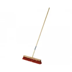 Meister Straßenbesen rot 50 cm mit Stiel